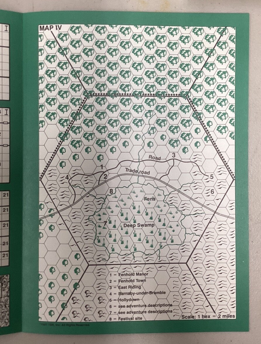 CM9 D&D Legacy of Blood Original 1987 Dungeons & Dragon TSR 9210
