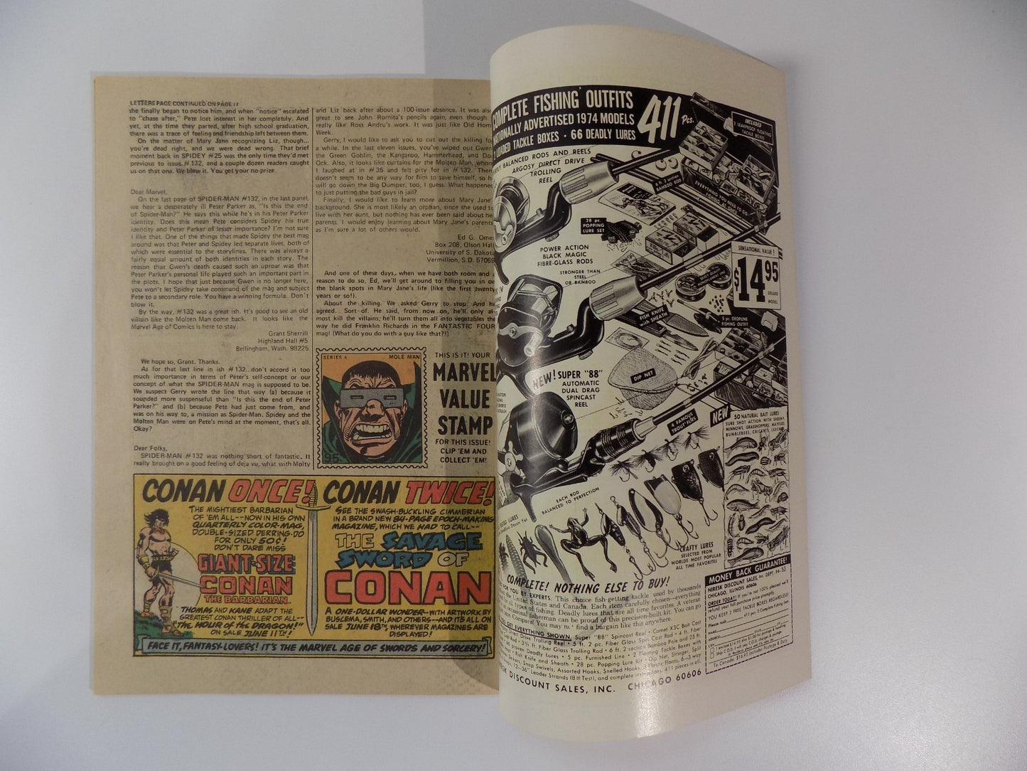 Amazing Spider-Man #136 Marvel Comic September 1974 Near Mint-