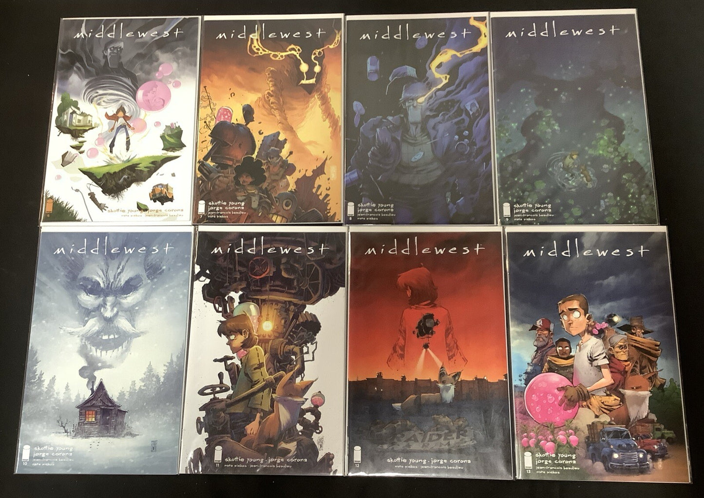 Middlewest #6-13 Comic Lot, Image Comics, Skottie Young/Jorge Corona, 2018
