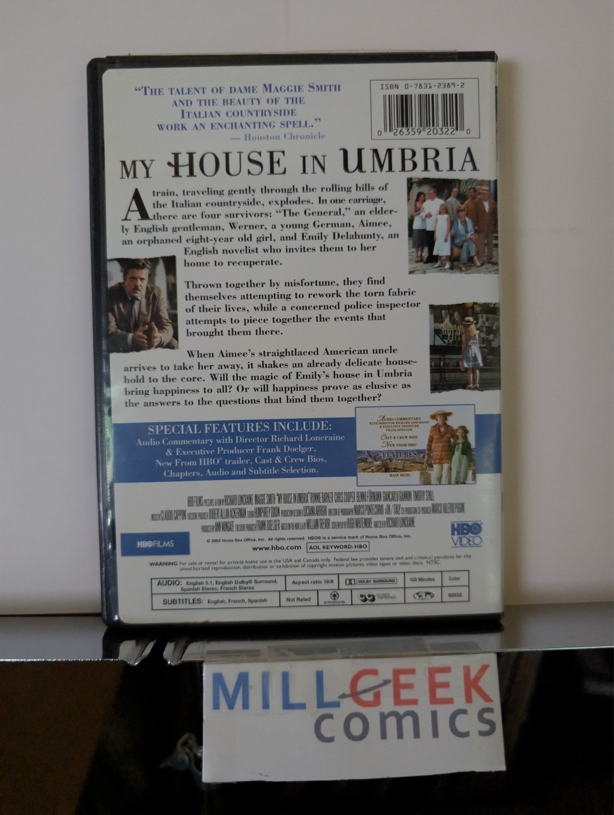 My House in Umbria / Long-Term Relationship, 2 Movie Set (DVD) Like New -JD