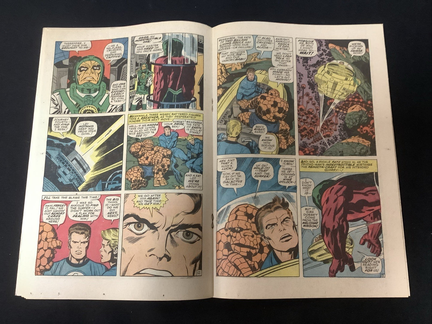 Fantastic Four #76 (Marvel Comics July 1968) Fine (6.0) Jack Kirby/Stan Lee