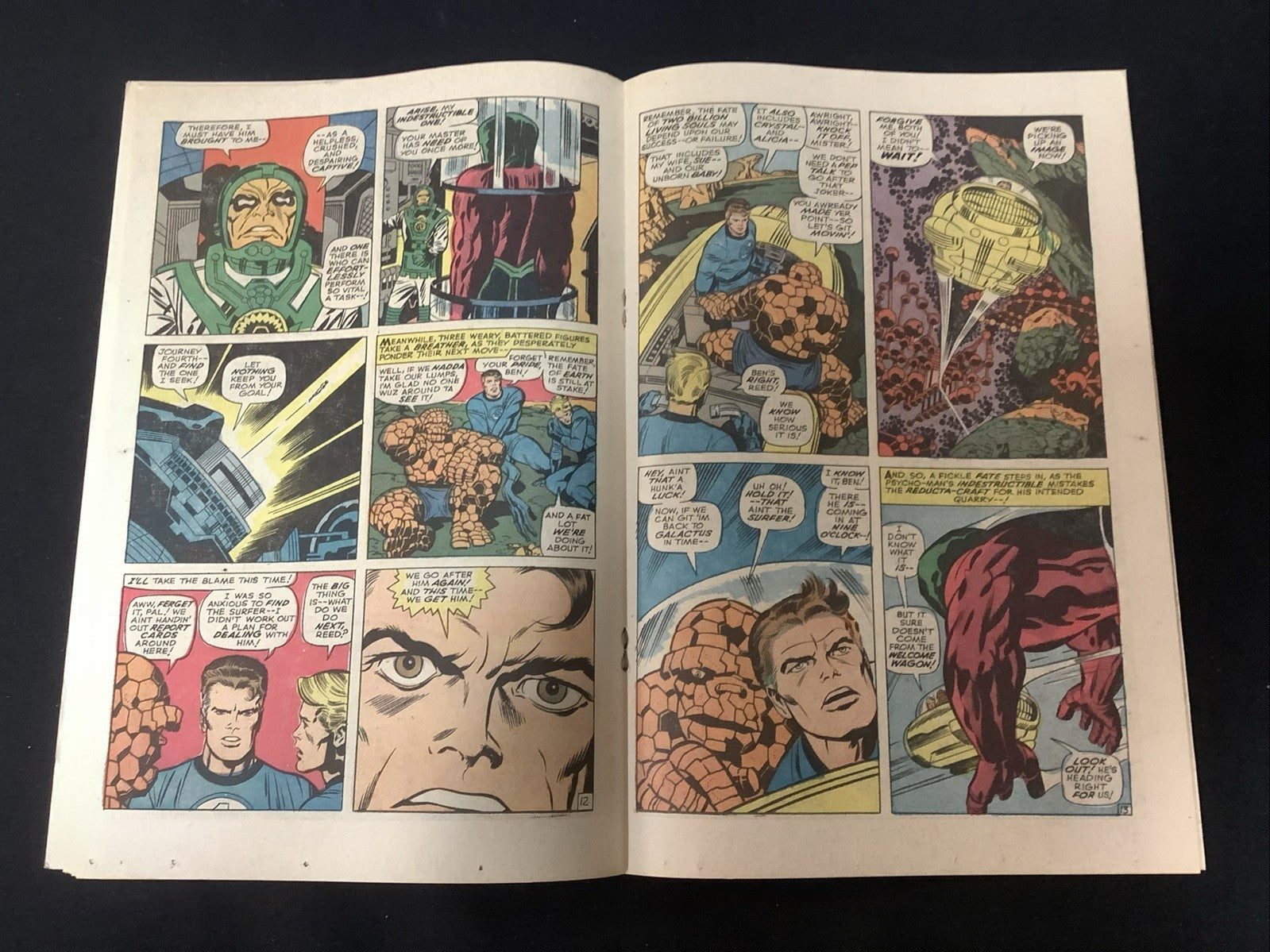 Fantastic Four #76 (Marvel Comics July 1968) Fine (6.0) Jack Kirby/Stan Lee