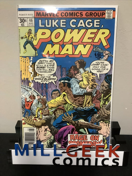 Power Man #46 (Marvel Comics 1977) VF (8.0) Marv Wolfman/Roger Slifer