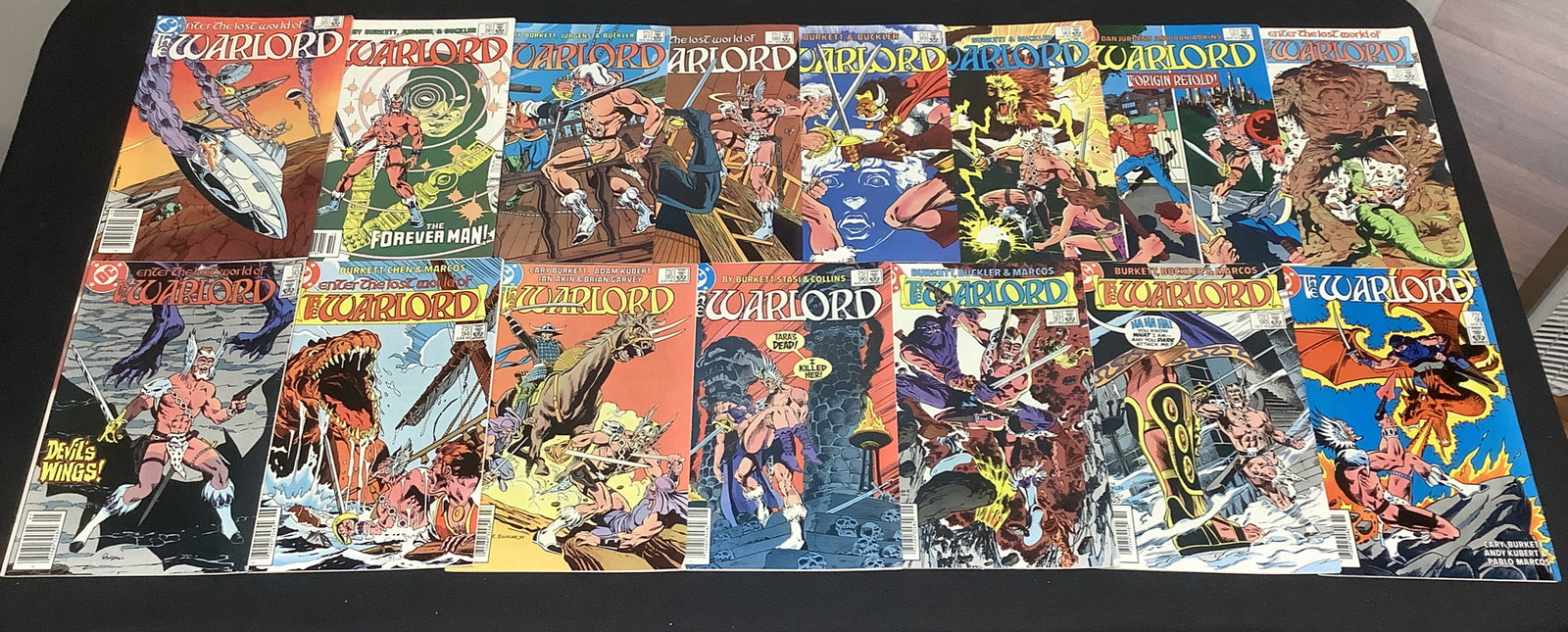 The Warlord #71-99 Comic Lot, DC 1976, Dan Jurgens, 1st App Lord Sabre-Tooth
