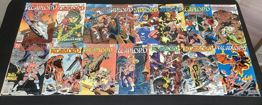 The Warlord #71-99 Comic Lot, DC 1976, Dan Jurgens, 1st App Lord Sabre-Tooth