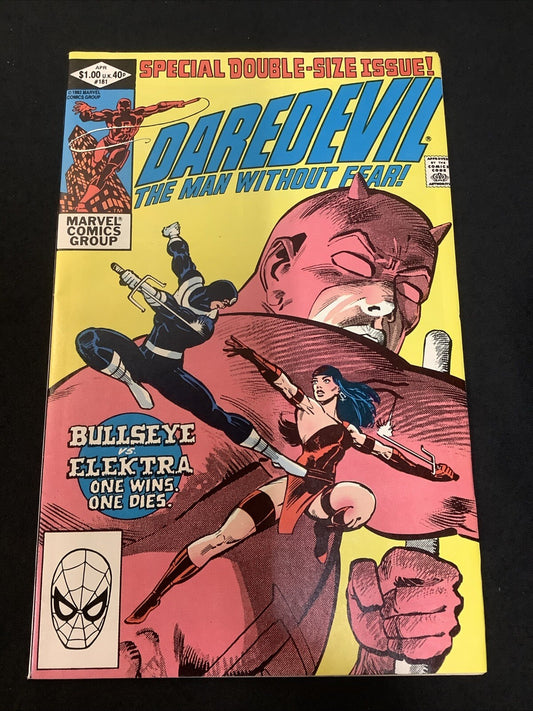 Daredevil #181 (Marvel April 1982) NM- (9.2) Death Of Elektra, Frank Miller
