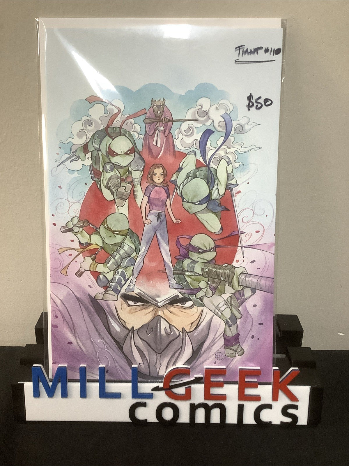 Teenage Mutant Ninja Turtles #110 (IDW) Peach Momoko Virgin Incentive Cover