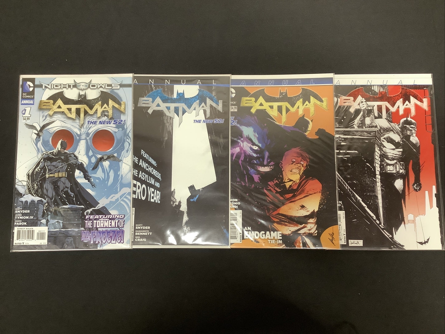 Batman #0-52 +Annuals #1-4 Complete Comic Series, #1 (2nd Print), Court Of Owls