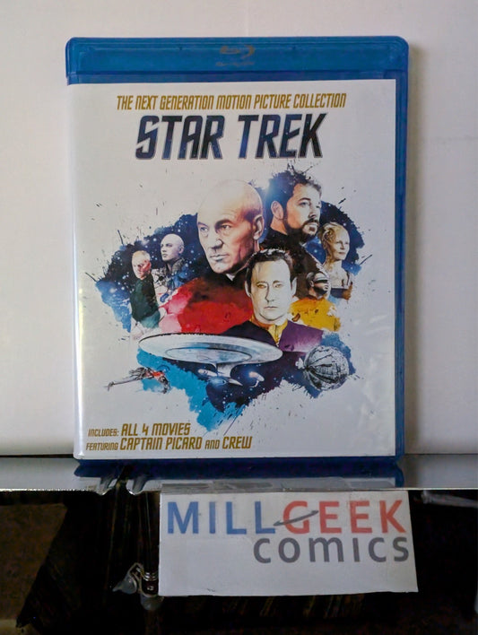 Star Trek: The Next Generation Motion Picture Collection (Blu-Ray) Like New -JD