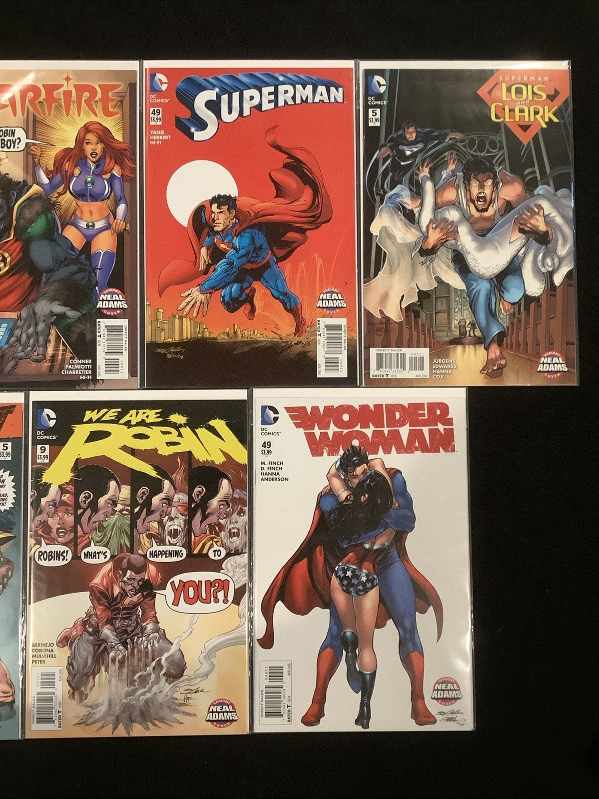 Neal Adams Variant Month Complete Comic Set, DC Comics, New 52, 26 Comics Total