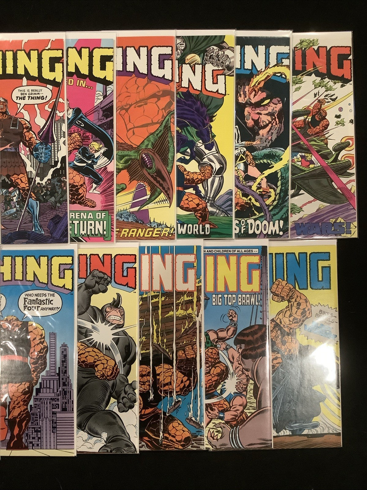 The Thing #1 Comic Lot, Marvel Comics, John Byrne/Ron Wilson/Joe Sinnott, 1983