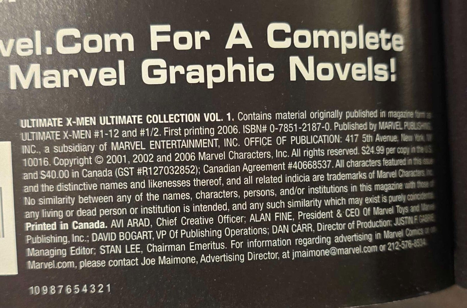 Ultimate X-Men Ultimate Collection Books 1&2 (1st Printings, 2006-2007)