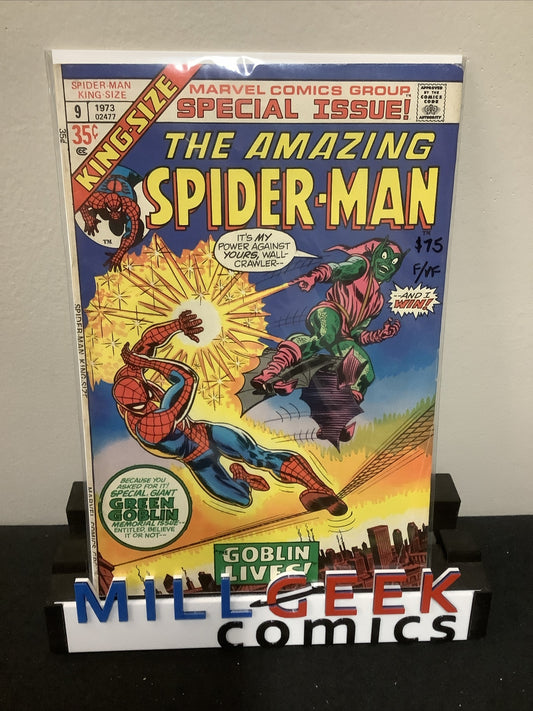 Amazing Spider-Man King-Size #9 (1973) F/VF (7.0) Stan Lee/John Romita Sr.