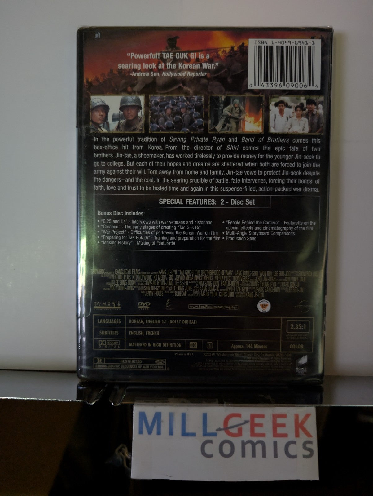 Starlight Into Darkness / Tae Guk Gi / Land of Mine, 3 Movie Set (DVD) -JD