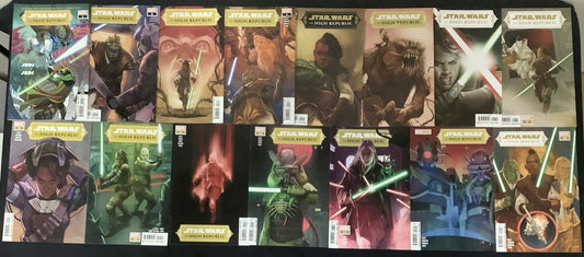 Star Wars The High Republic #1-15 Complete Comic Set, Marvel, #1 Third Printing