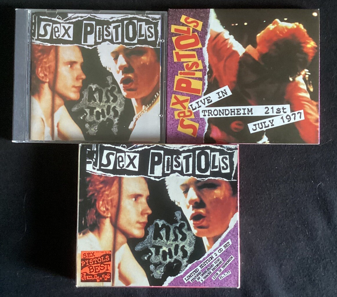 SEX PISTOLS, Kiss This (Remaster 2CD Box Set, UK, Limited Edition, Like New) -JD