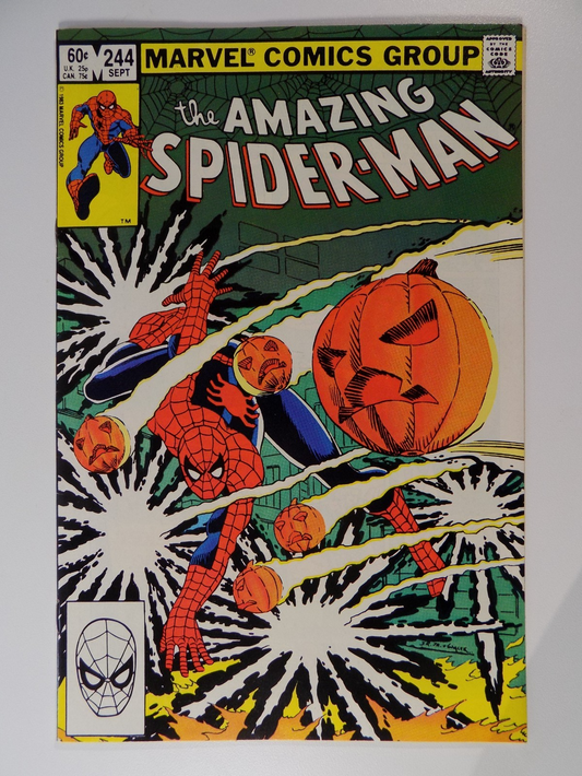 Amazing Spider-Man #244 Marvel Comic Near Mint- September 1983