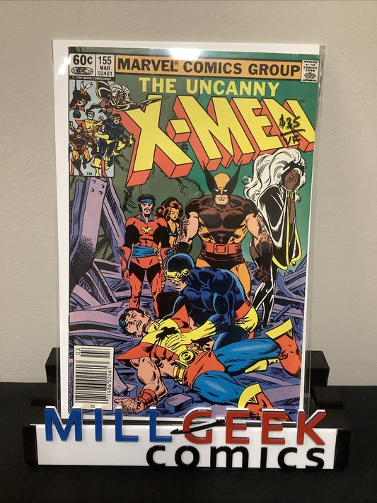 Uncanny X-Men #155 (Marvel Comics March 1982) VF (8.0) 1st App The Brood
