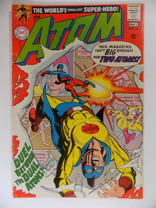 Atom #36 DC Comic May 1968 Very Good