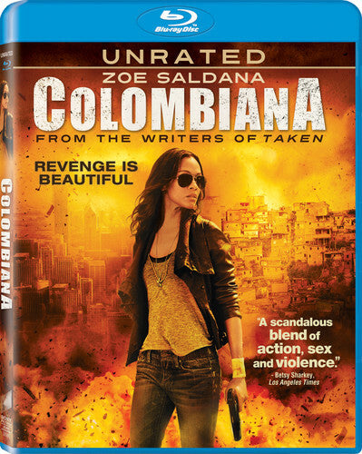Colombiana, Zoe Saldana (Blu-ray 2011) Brand New SEALED -JD