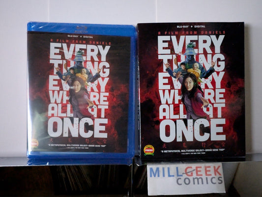 Everything Everywhere All At Once, With Slipcover (Blu-Ray) Brand New -JD