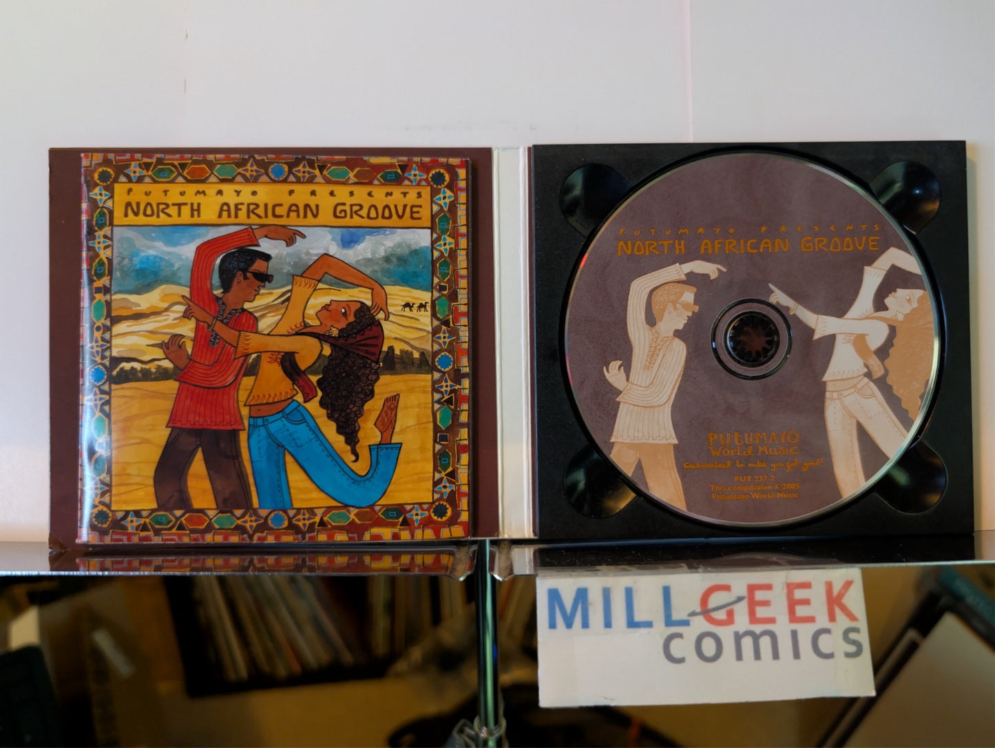 African Folk Music 2 CD Lot (North African Groove, Zanzibar Music of Celeb) -JD
