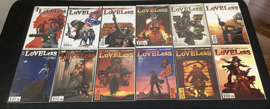 Loveless #1-12 Comic Lot, Vertigo, Brian Azzarello Danijel Zezelj, 2005