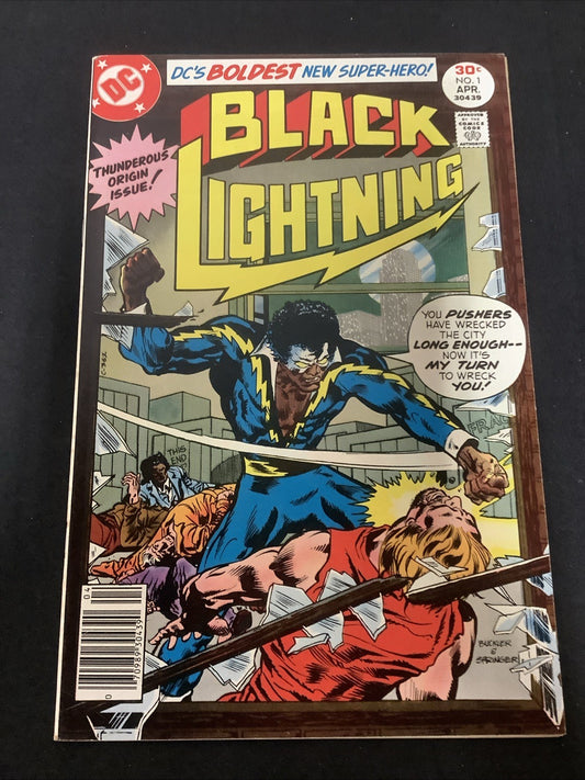 Black Lightning #1 (DC Comics April 1977) VF/NM (9.0) 1st App Black Lightning