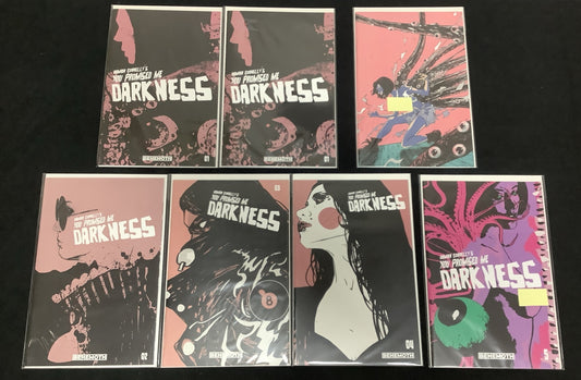 You Promised Me Darkness Comic Lot: #1c (x2) #1g #2c #3c #4c #5c, Behemoth