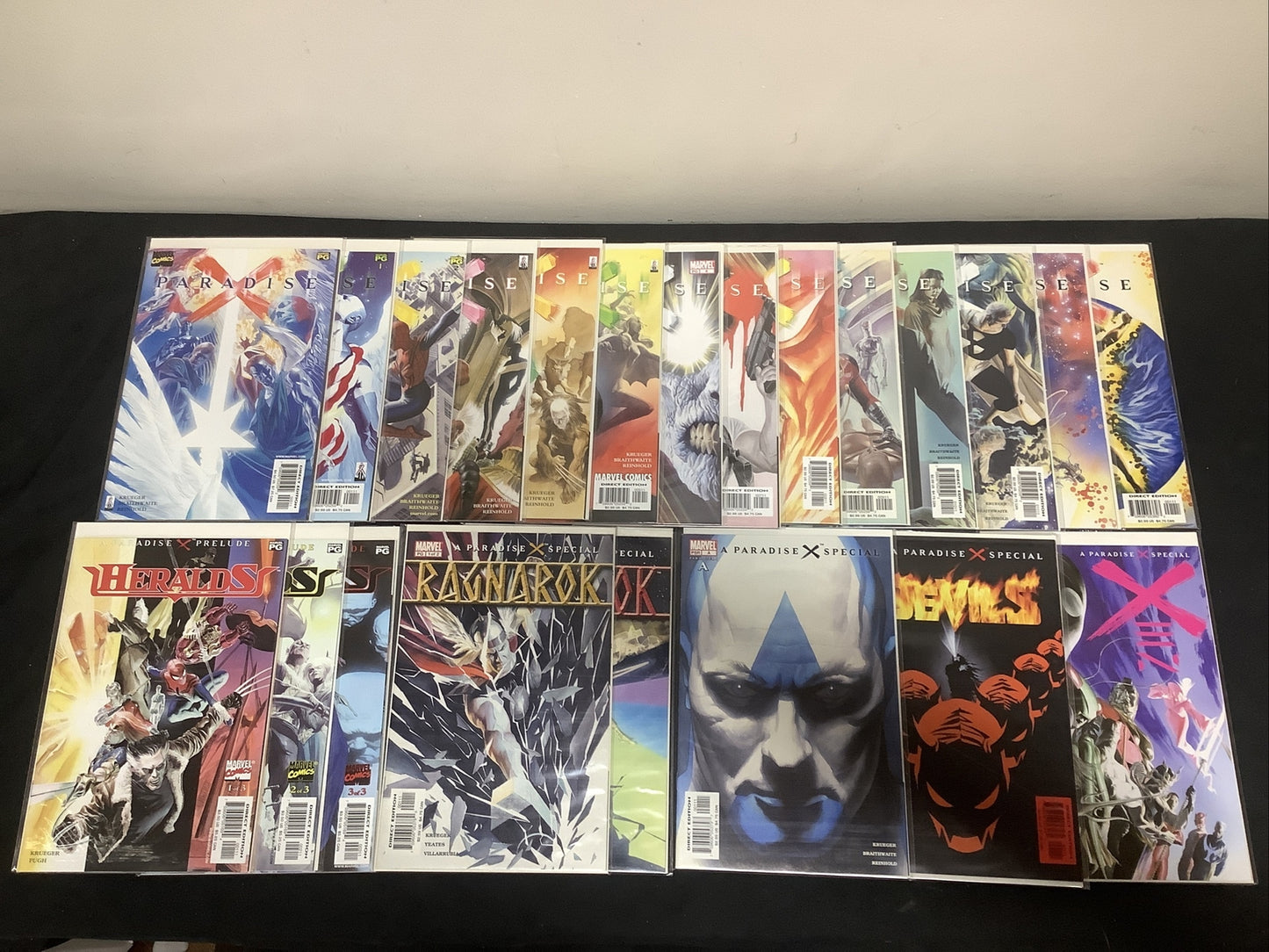 Paradise X Comic Bundle, Marvel Comics, (Heralds, Ragnarok, A, Devils, Xen)