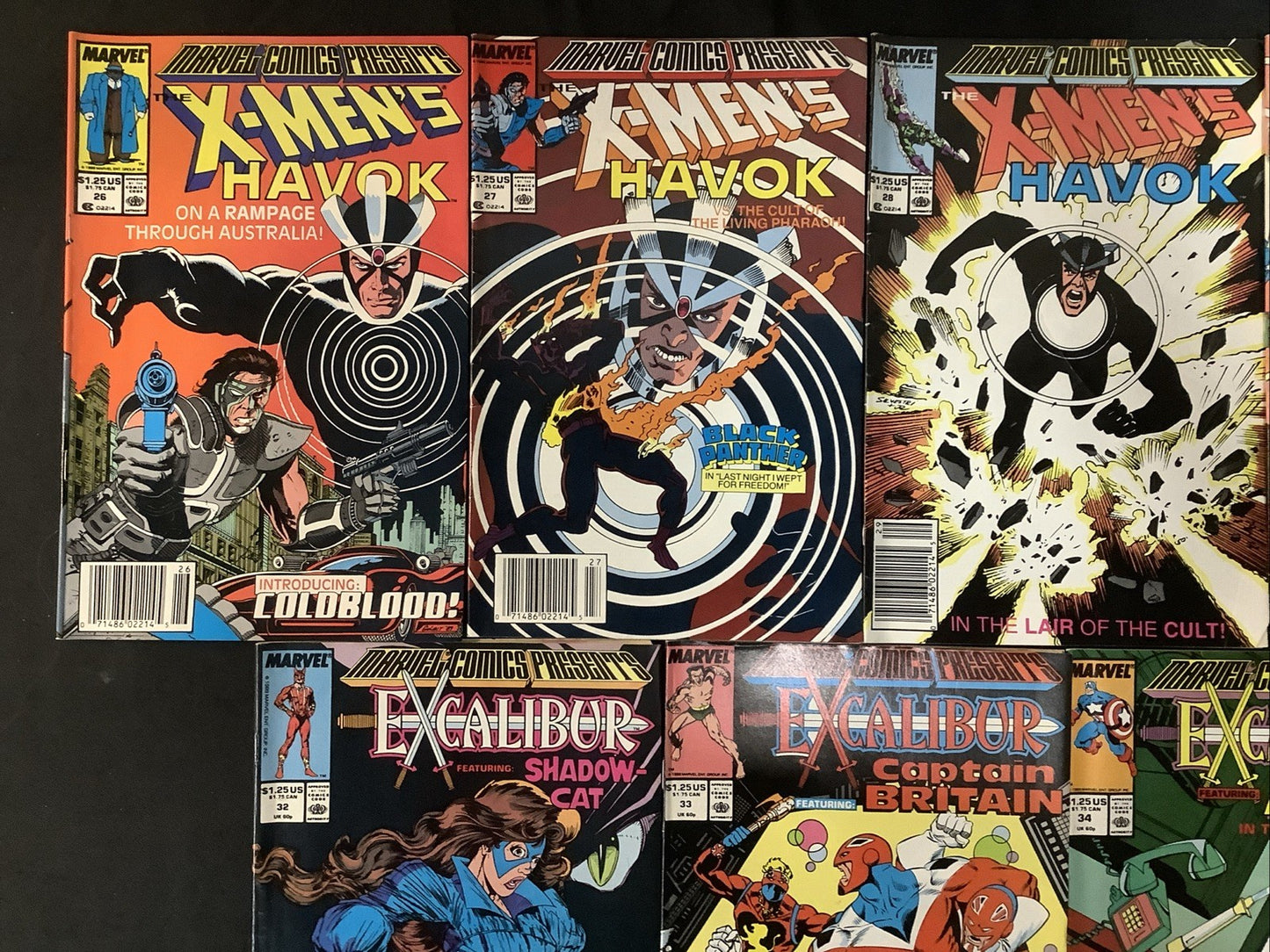 Marvel Comics Presents #26-36 Comic Lot, Peter David/Doug Moench/Howard Mackie