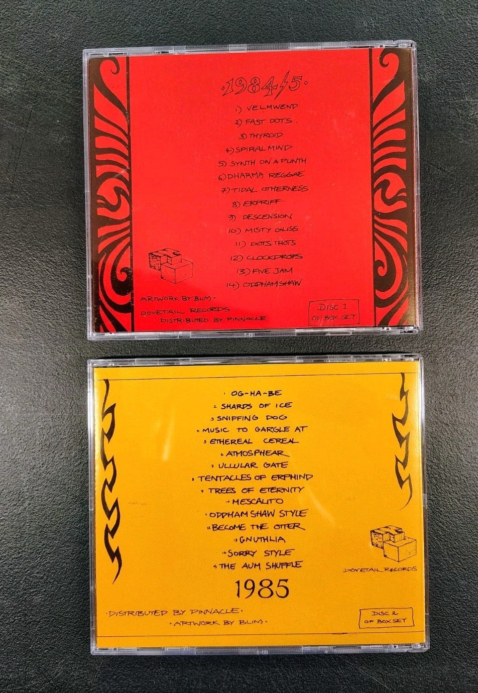 Ozric Tentacles - Vitamin Enhanced. Dovetail Records 6 x CD box set. #000907 JD