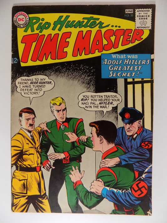 Rip Hunter Time Master #20 DC Comic June 1964 Fine+