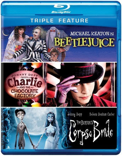 Tim Burton Triple Feature (Blu-Ray 2008) Brand New -JD