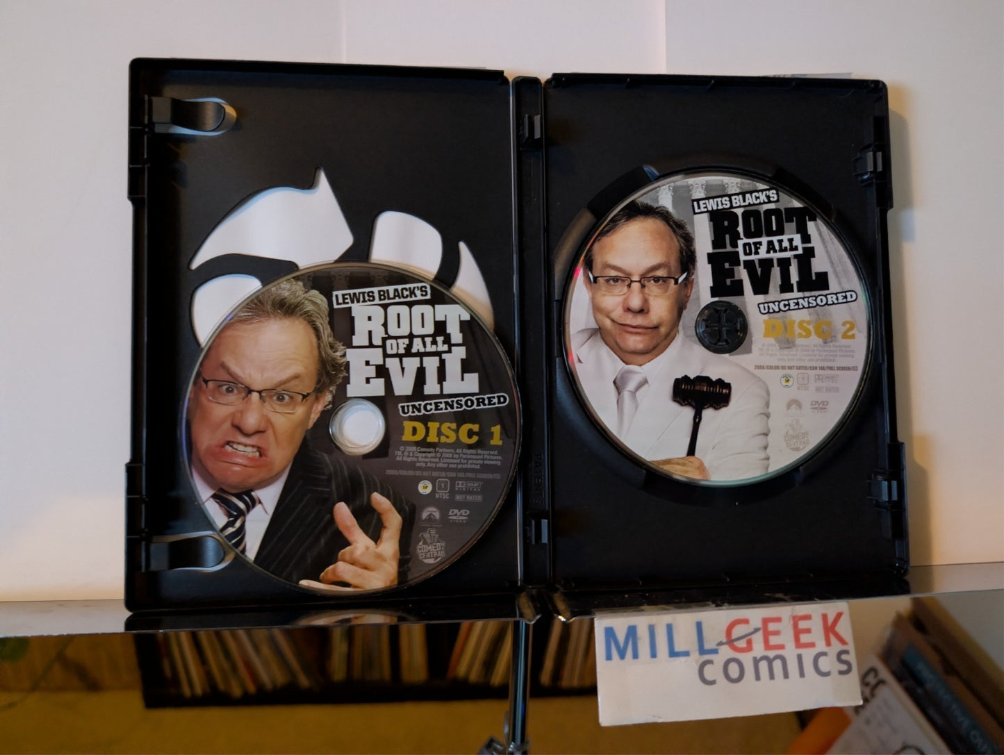 Lewis Black's Root of all Evil, Uncensored (DVD) -JD