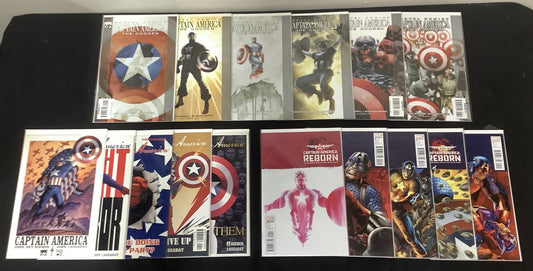 Captain America Comic Bundle: Chosen #1-6, Vol.4 #1-5, Reborn #1-5, Marvel