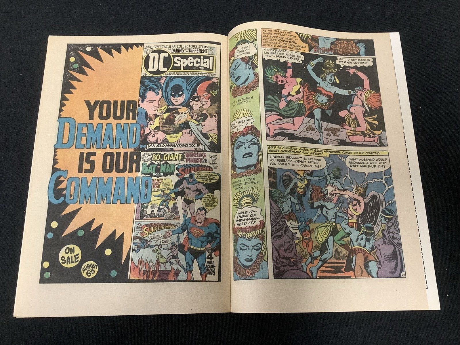 The Atom & Hawkman #39 (DC Comics October-November 1968) VF- (7.5) Gardner Fox