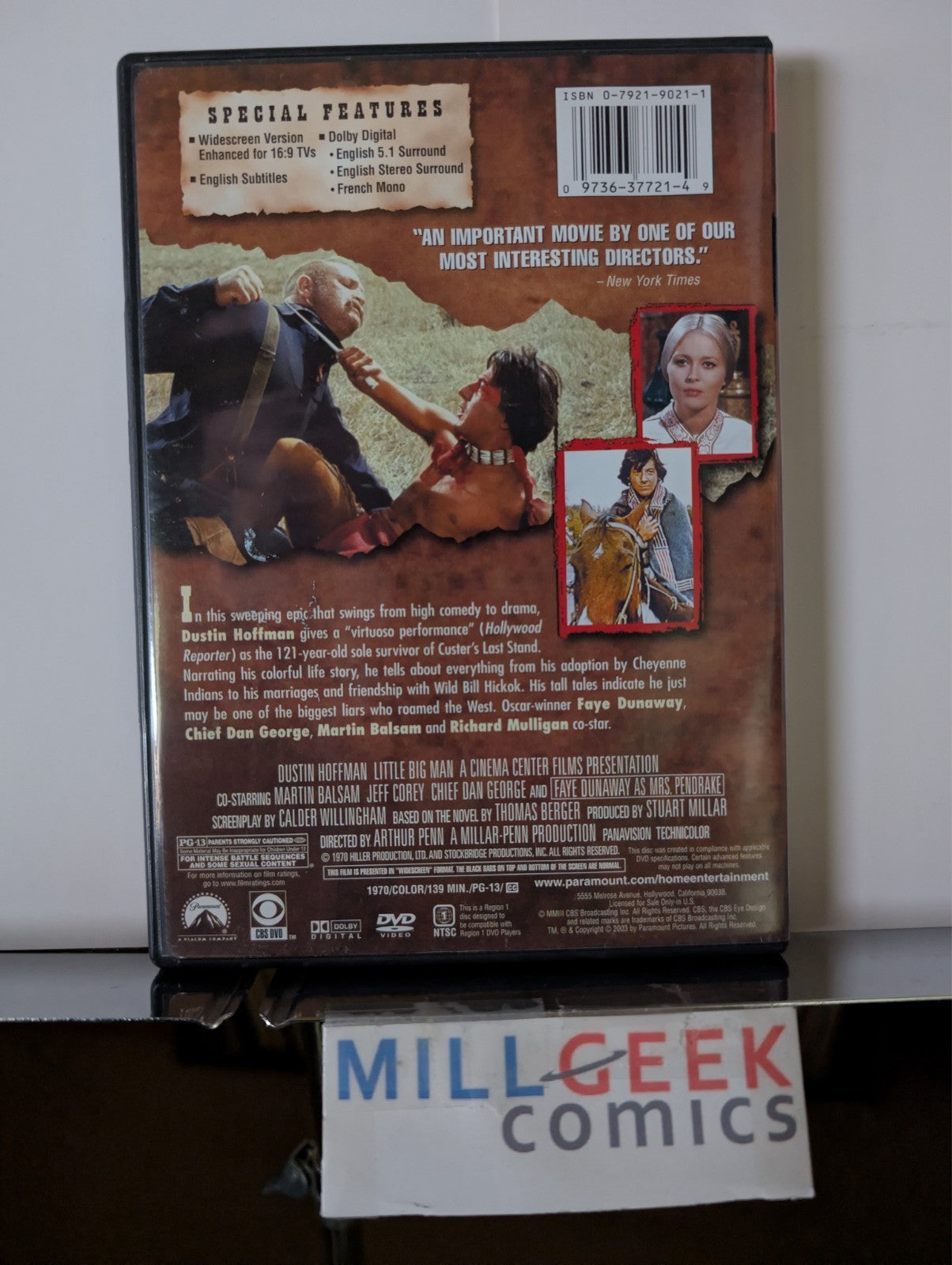 The Tin Star \ Little Big Man, 2 Movie Set (DVD) Like New -JD