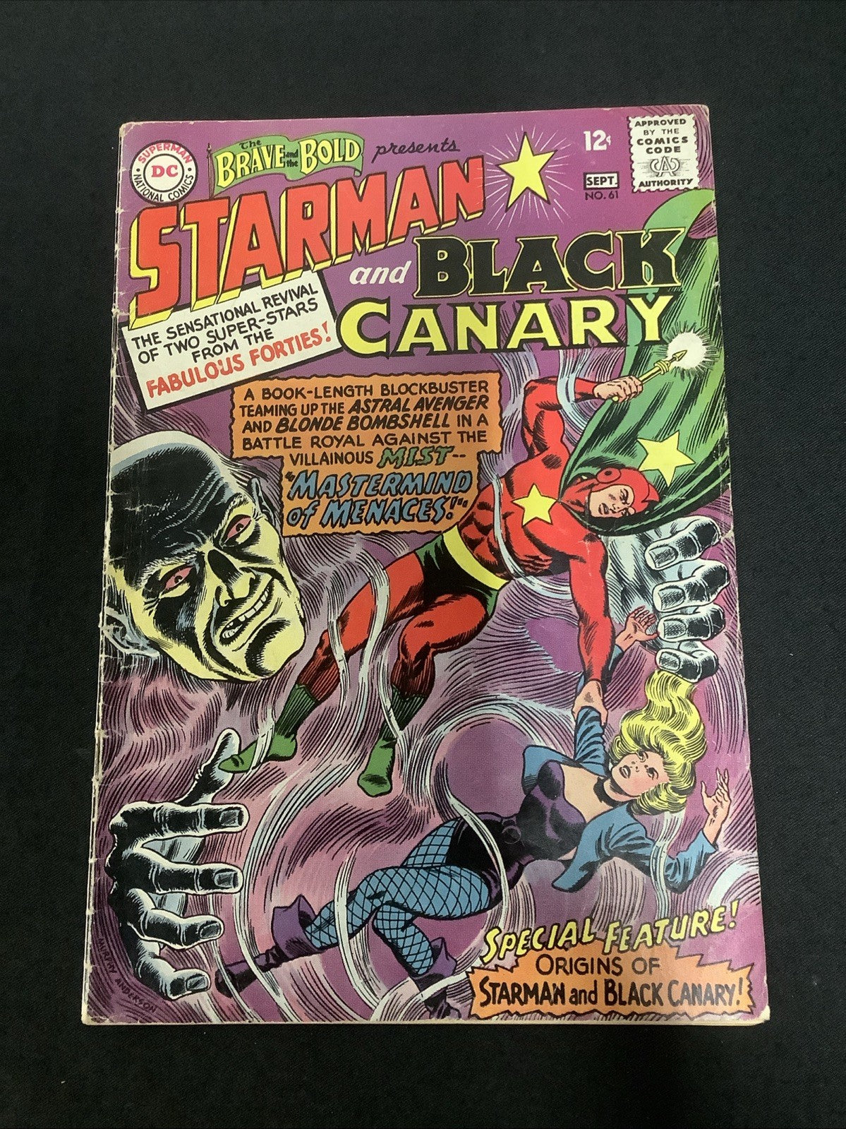 Brave and the Bold #61 (DC Comics Aug-Sep 1965) VG (4.0)  Gardner Fox