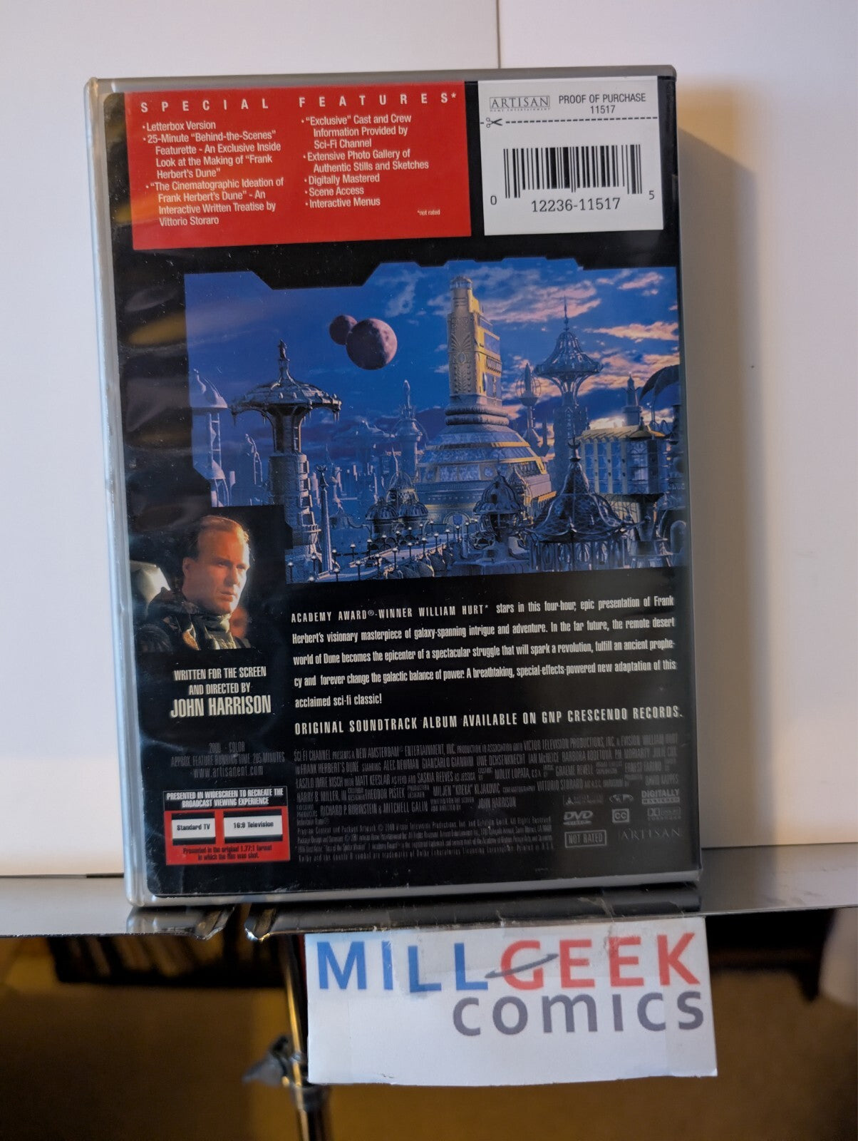 Dune & Children of Dune, William Hurt, Susan Sarandon (DVD ) Like New-JD