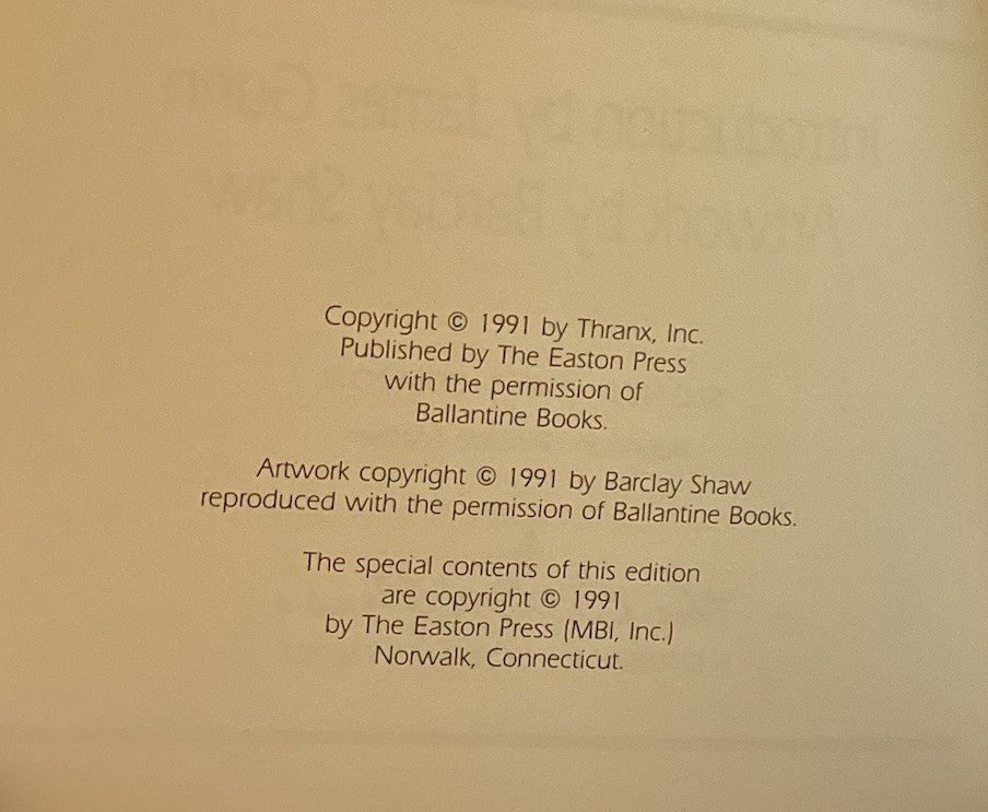 Easton Press -Call To Arms Alan Dean Foster SIGNED  HC 1st Ed 1st print LB JD