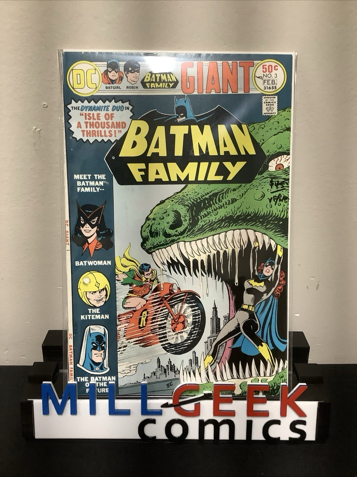 The Batman Family #3 (DC Comics January-February 1976) VF/NM (9.0) Bill Finger