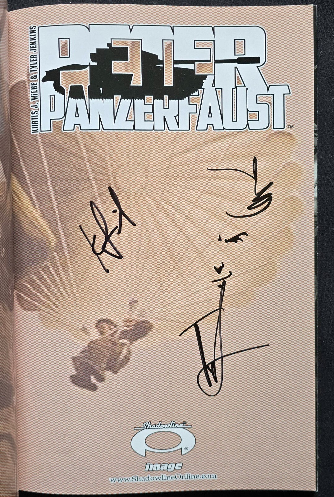 Peter Panzerfaust Lot Vol. 1-3 - Wiebe/Jenkins (SIGNED and Sketched, 2013-2014)