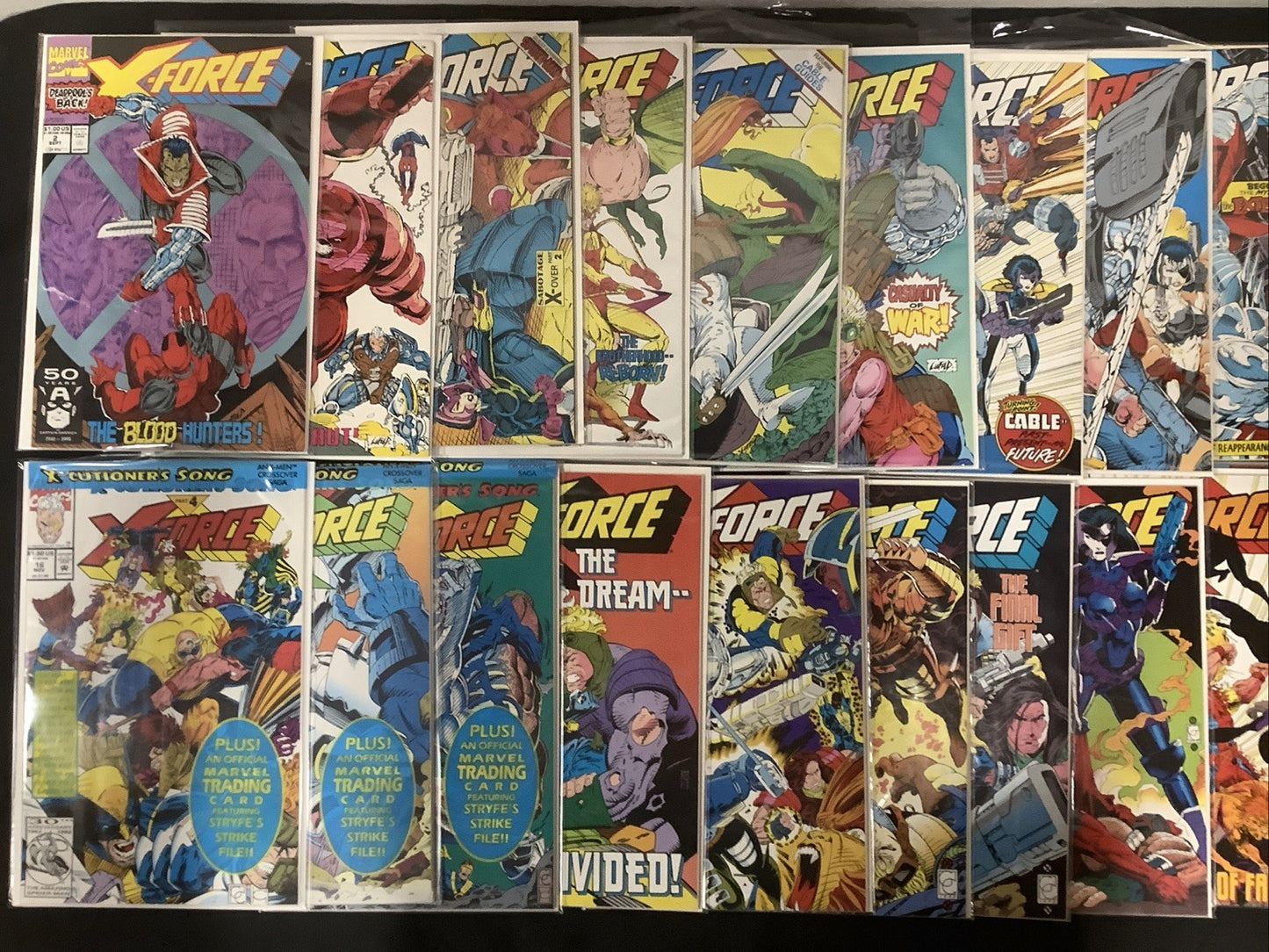 X-Force Comic Lot: See Description And Photos For Details, 84 Comics Total