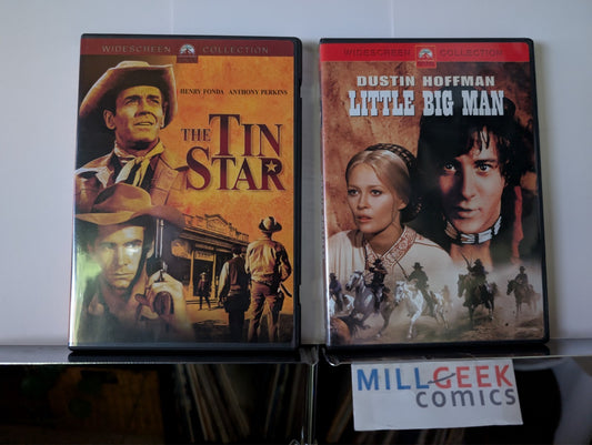 The Tin Star \ Little Big Man, 2 Movie Set (DVD) Like New -JD