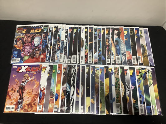 EXILES #1-100 COMPLETE COMIC RUN+ ANNUAL #1 MARVEL 2001, McKone Winick