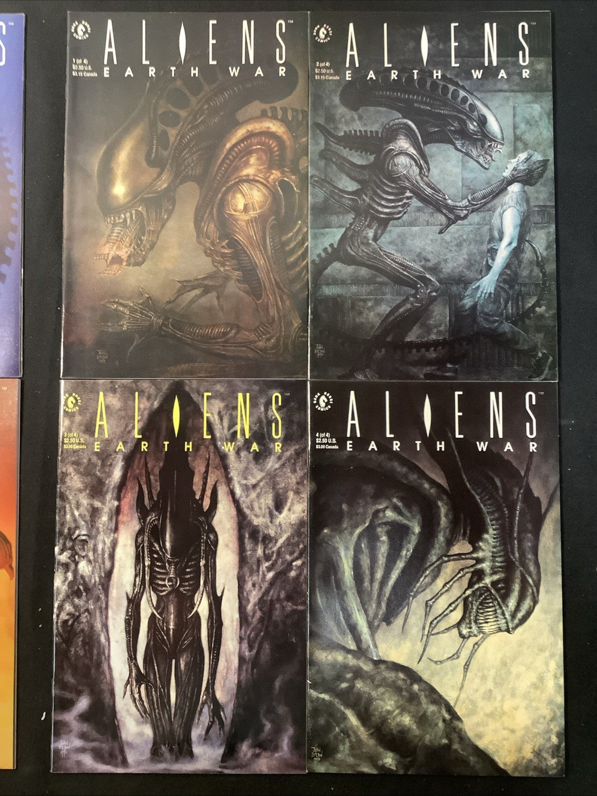 Aliens Comic Bundle: Aliens (Vol.2) #1-4 + Aliens Earth War #1-4, Dark Horse