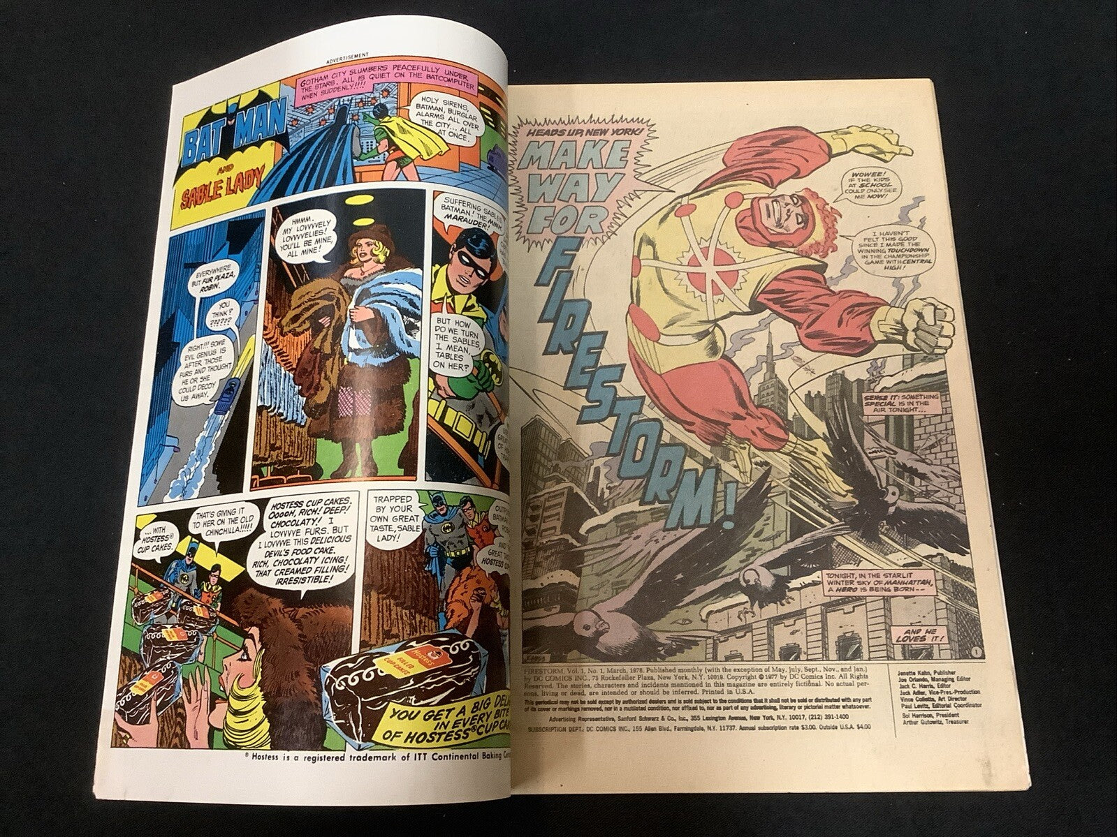 Firestorm The Nuclear Man #1 (DC Comics March 1978) F (6.0) 1st App Firestorm