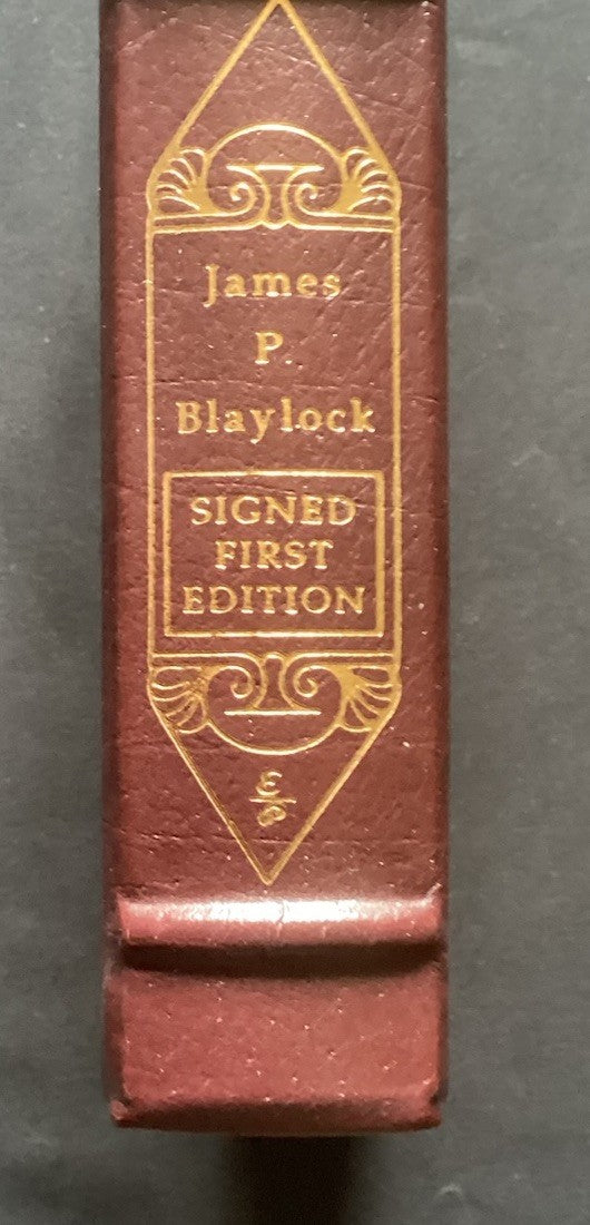THE PAPER GRAIL~James P. Blaylock~SIGNED FIRST EDITION EASTON PRESS JD