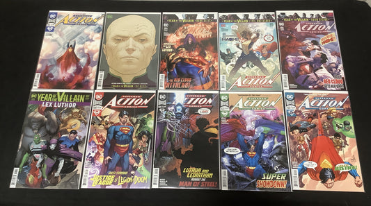 Action Comics #1000-1021 Comic Lot, Brian Michael Bendis, Lee Bermejo, 2018, DC